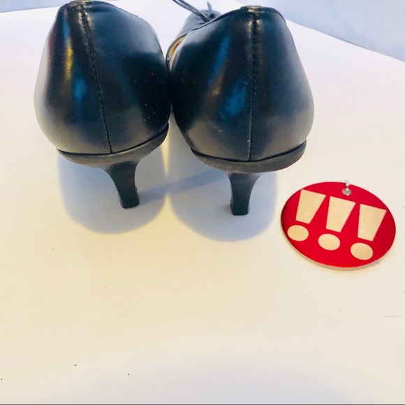 DAVID ARRON-kitten heel pumps. - Picture 4 of 8